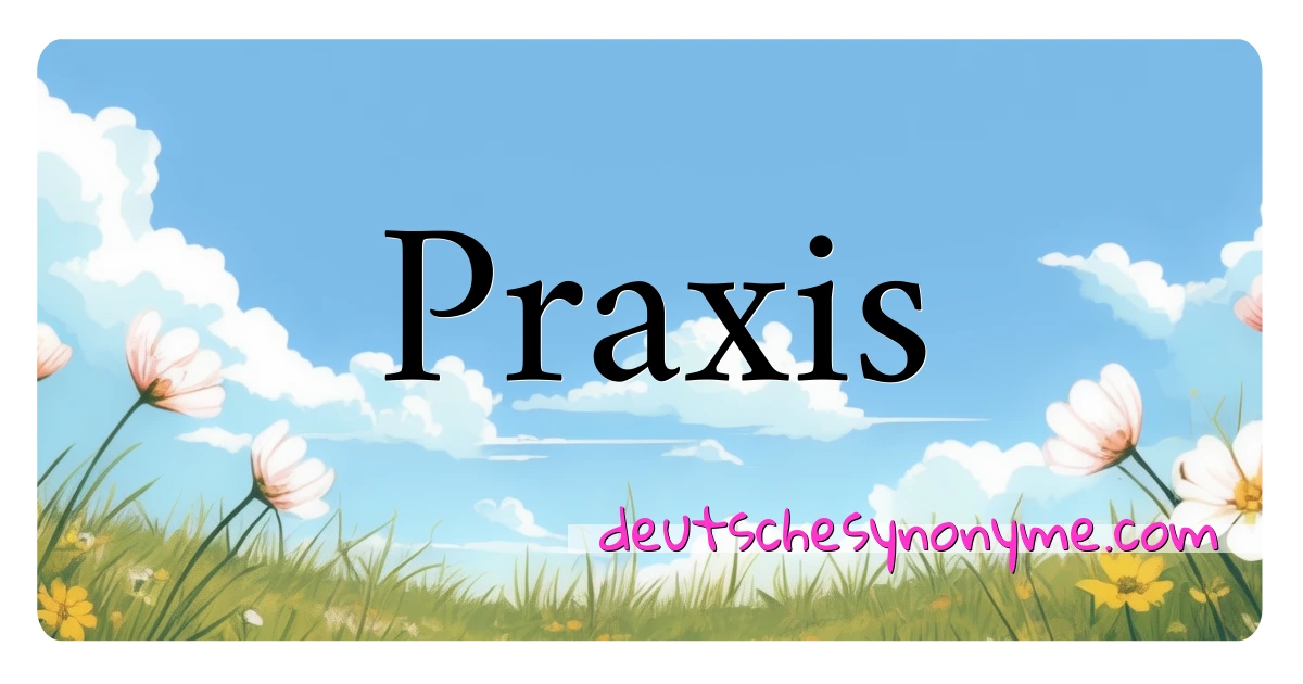 Praxis Synonyme Kreuzworträtsel bedeuten Erklärung und Verwendung