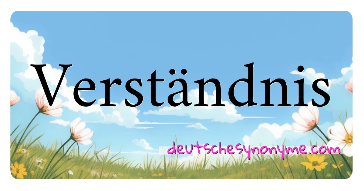 Verständnis Synonyme Kreuzworträtsel bedeuten Erklärung und Verwendung