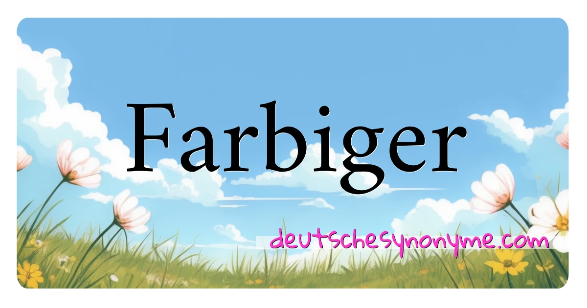 Farbiger Synonyme Kreuzworträtsel bedeuten Erklärung und Verwendung