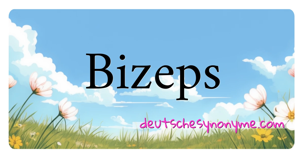 Bizeps Synonyme Kreuzworträtsel bedeuten Erklärung und Verwendung