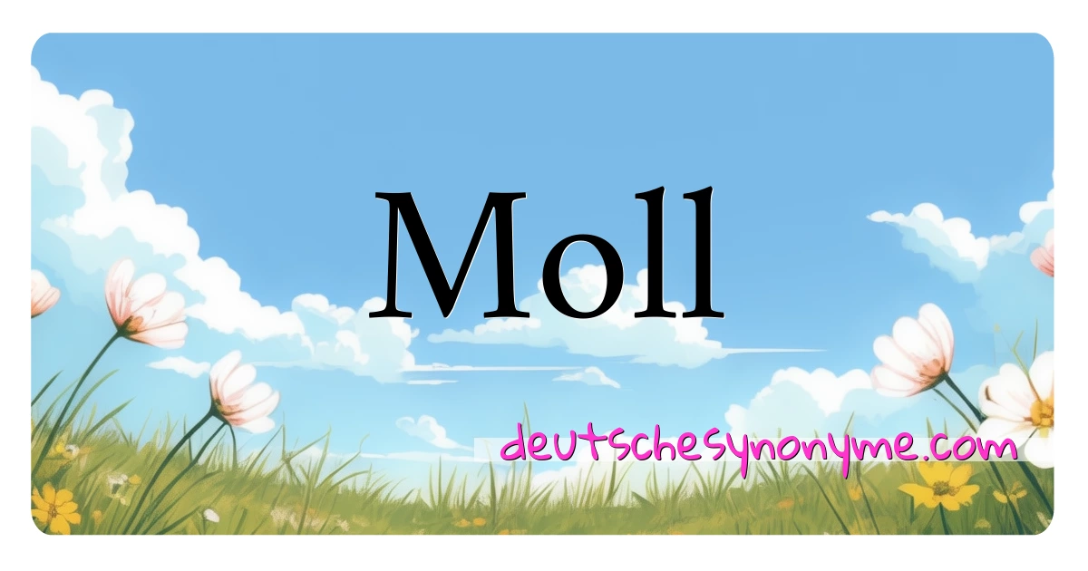 Moll Synonyme Kreuzworträtsel bedeuten Erklärung und Verwendung